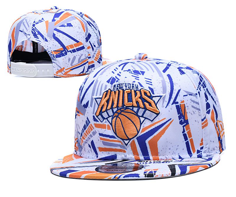 2020 NBA New York Knicks Hat 2020119->nba hats->Sports Caps